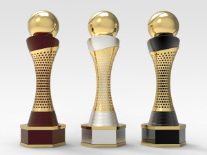 Tennis Trophy 3D Модель