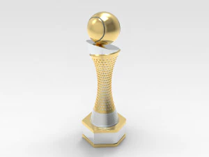 Tennistroph&auml;e 3D Modell