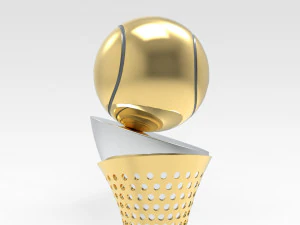Tennistroph&auml;e 3D Modell