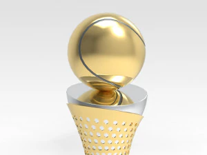 Tennistroph&auml;e 3D Modell