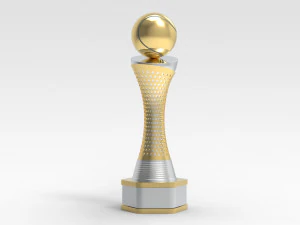 Tennistroph&auml;e 3D Modell
