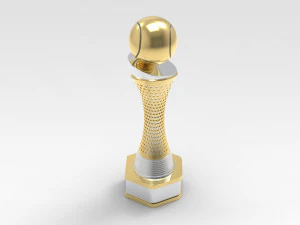 Tennistroph&auml;e 3D Modell