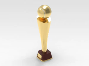 Tennistroph&auml;e 3D Modell