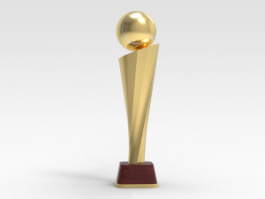 Tennis Trophy 3D Model