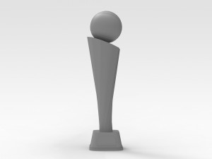 Tennis Trophy 3D Model