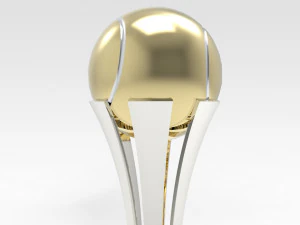 Trof&eacute;u de t&ecirc;nis Modelo 3D