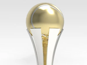 Trof&eacute;u de t&ecirc;nis Modelo 3D