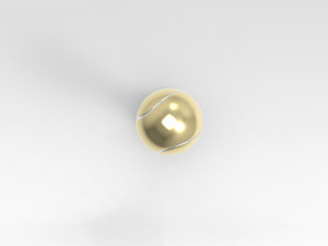 Tennis Trophy Modelo 3D