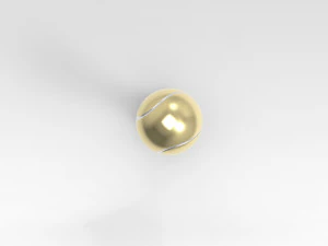 Trof&eacute;u de t&ecirc;nis Modelo 3D