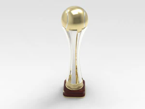 Trof&eacute;u de t&ecirc;nis Modelo 3D