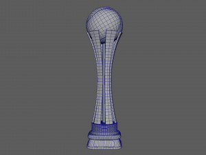 Tennis Trophy Modelo 3D