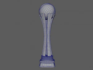 Trof&eacute;u de t&ecirc;nis Modelo 3D