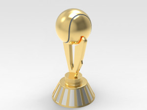 Tennis Trophy 3D Model