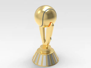 Trof&eacute;u de t&ecirc;nis Modelo 3D