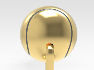Tennis Trophy 3D Model