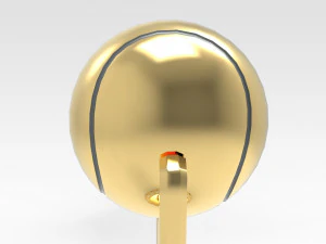Trof&eacute;u de t&ecirc;nis Modelo 3D