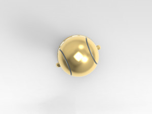 Tennis Trophy 3D Model