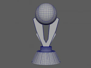 Trof&eacute;u de t&ecirc;nis Modelo 3D