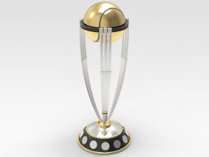 Tennis Trophy 3D Model