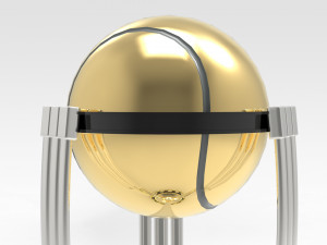 Tennis Trophy 3D Model