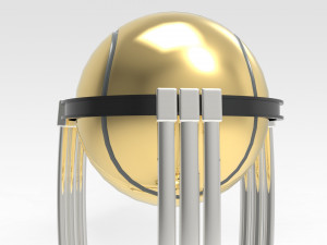 Tennis Trophy 3D Model