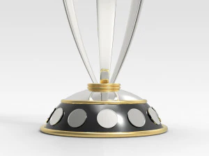 테니스 트로피 3D 모델