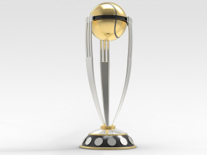 Tennis Trophy 3D Model