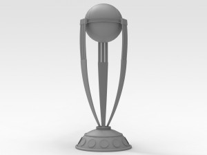 Tennis Trophy 3D Model