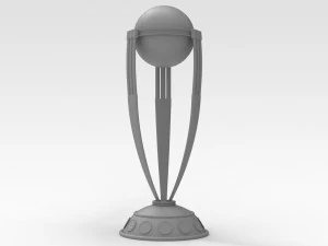 테니스 트로피 3D 모델