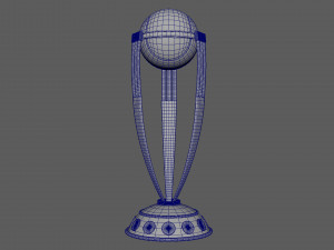 Tennis Trophy 3D Model