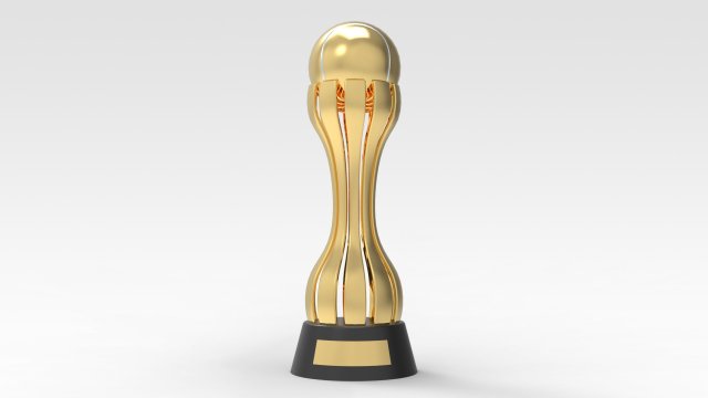 Tennis Trophy 3D Model .c4d .max .obj .3ds .fbx .stl .blend 