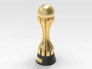 Tennis Trophy 3D Model