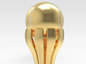 Tennis Trophy 3D Model