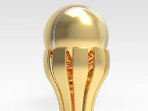 Tennis Trophy 3D Model