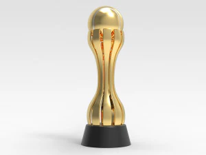 Tennis Trophy 3D Model