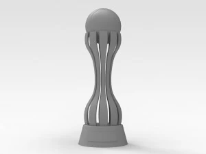 Tennis Trophy 3D Model