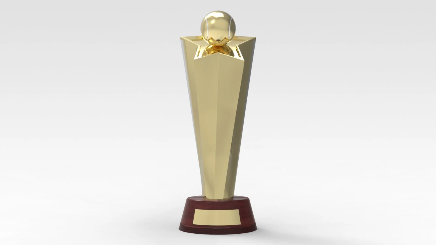 Tennistroph&auml;e 3D Modell .c4d .max .obj .3ds .fbx .stl .blend 