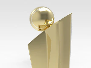 Tennistroph&auml;e 3D Modell