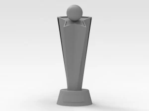 Tennistroph&auml;e 3D Modell