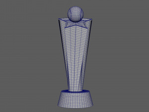 Tennis Trophy Modello 3D