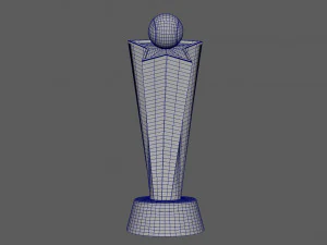 Tennistroph&auml;e 3D Modell