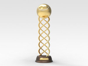 Tennis Trophy 3D Модель