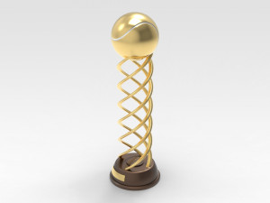 Tennis Trophy Modelo 3D