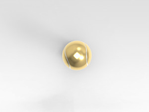 Tennis Trophy Modelo 3D
