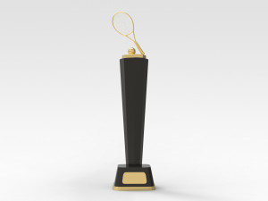 Tennis Trophy 3D Модель
