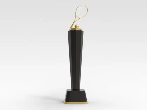 Piala Tenis Model 3D