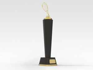 Tennis Trophy Modelo 3D