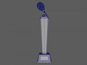 Tennis Trophy Modelo 3D