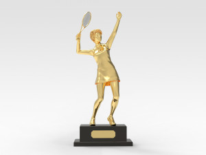Tennis Trophy 3D Модель