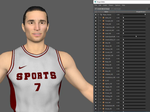 Basketball Player White Player 01 3D Model